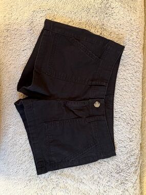 Arizona Jean Company High Waist Black Shorts